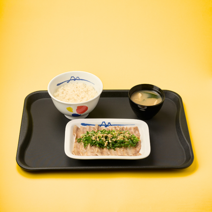 GreenOnionSaltGrilledPorkRiceSetMeal GreenOnionSaltGrilledPorkRiceSetMeal