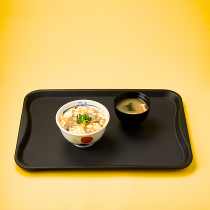 ScrambledEggandFreshMushroomRiceBowlSet ScrambledEggandFreshMushroomRiceBowlSet