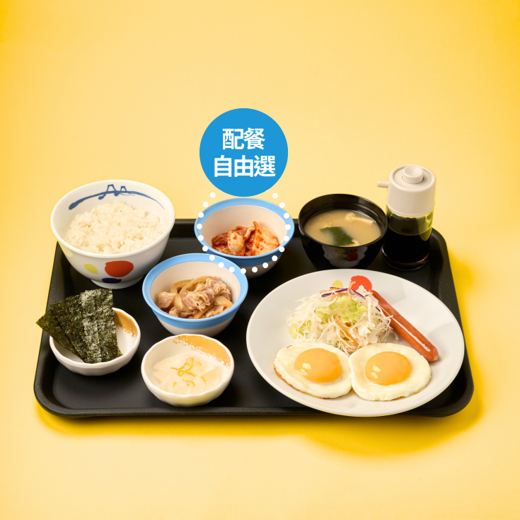 SausageandFriedEggDoubleBreakfastSet SausageandFriedEggDoubleBreakfastSet