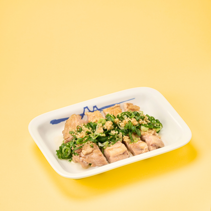 蔥鹽香煎雞腿肉
