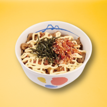 美乃泡菜牛肉飯