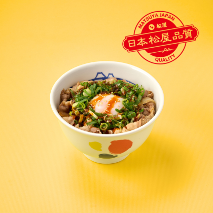 蔥香半熟蛋牛肉飯