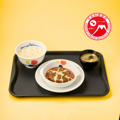 特製醬漢堡排米飯套餐