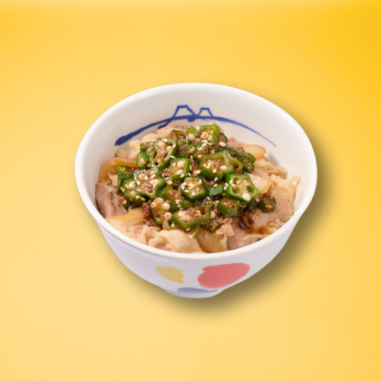 黑醬秋葵牛肉飯