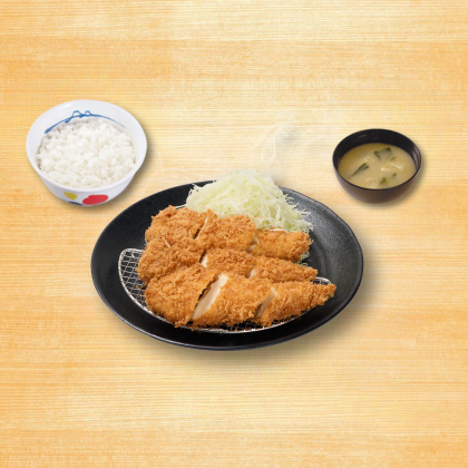 嫩炸雞里肌定食