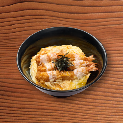 黃金炸蝦蓋飯