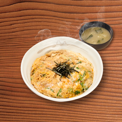 醬香滑蛋蓋飯套餐