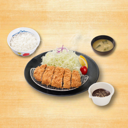 味噌豬排定食