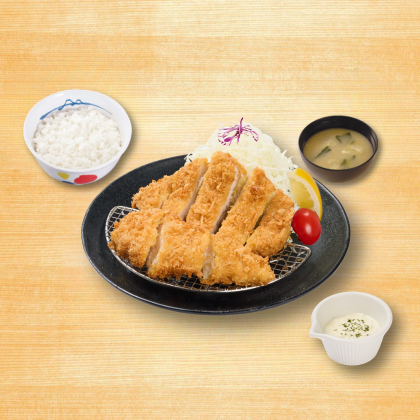 豬排雞里肌雙拼定食