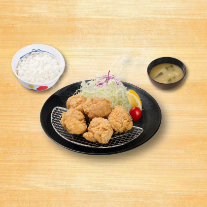 本格唐揚炸雞定食