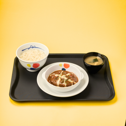 特製醬漢堡排米飯套餐