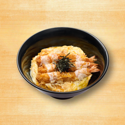 黃金炸蝦蓋飯