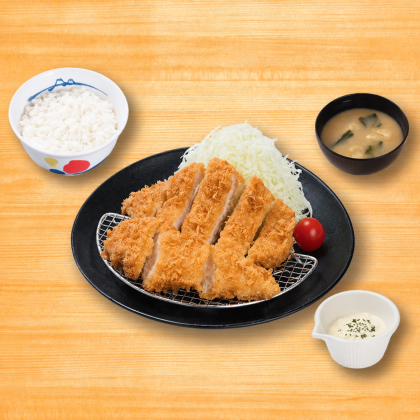 豬排雞里肌雙拼定食